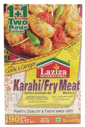 Laziza Karahi Fry Kött 90gr
