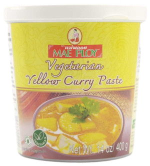 Mae Ploy Vegetarisk gul currypasta 400g