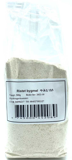 Rostat kornmjöl 500gr