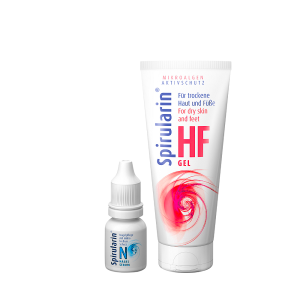 Zestaw preparatów na grzybicę paznokci i skóry - Spirularin® NS serum 10ml i Spirularin® HF Gel 100ml