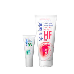 Zestaw preparatów na kurzajki - Spirularin®VS Creme 10ml i Spirularin®Gel 100ml
