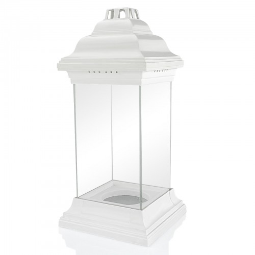 Znicz lampion biały duży