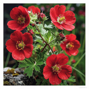Pięciornik Thurbera 'Monarch's Velvet'