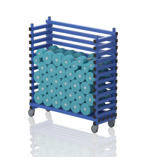 Wózek Basenowy Na Hantle I Wyposażenie Aquafitness Premium