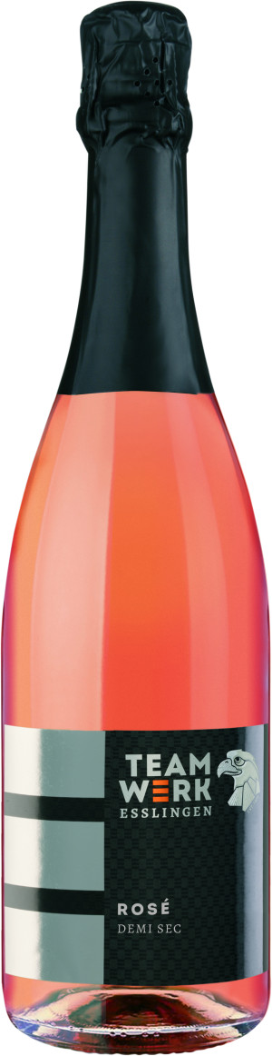 Rosé Sekt Demi Sec 0,75 L - TeamWerk Esslingen