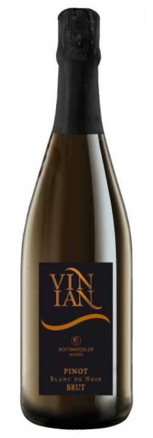 2023 "Vinian" Sekt brut Pinot Blanc de Noir 0,75 L - Bottwartaler Winzer