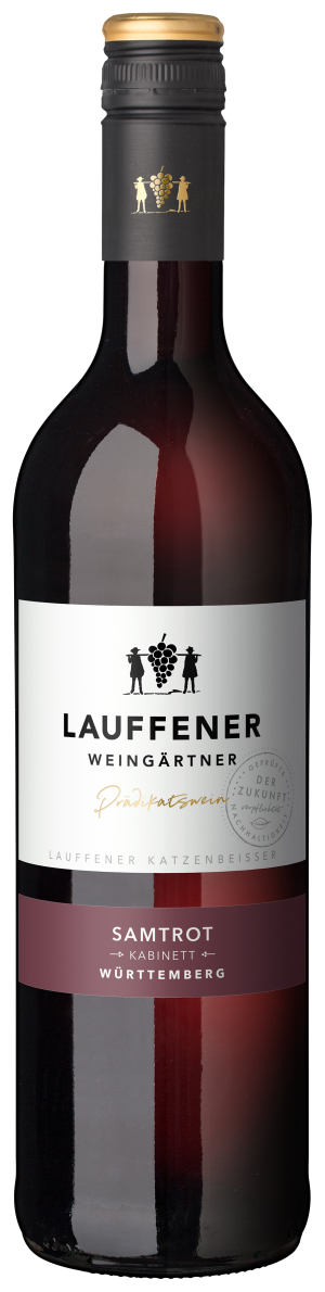 2024 Samtrot Kabinett "Katzenbeisser" 0,75 L - Lauffener Weingärtner