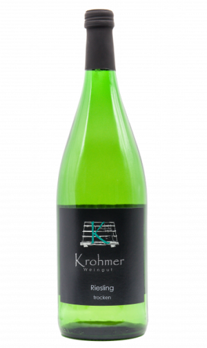 2024 Riesling trocken 1,0 L - Krohmer