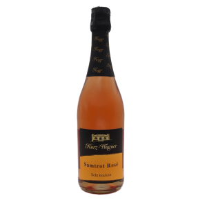 Samtrot Rosé Sekt trocken 0,75 L - Weingut Kurz-Wagner