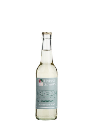 Weinschorle Weiß "Abgemischt" 0,33 L - Heinz J. Schwab