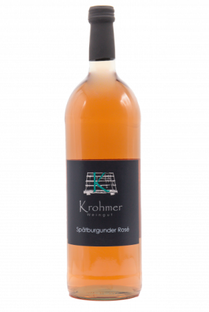 2024 Spätburgunder Rosé halbtrocken 1,0 L - Krohmer