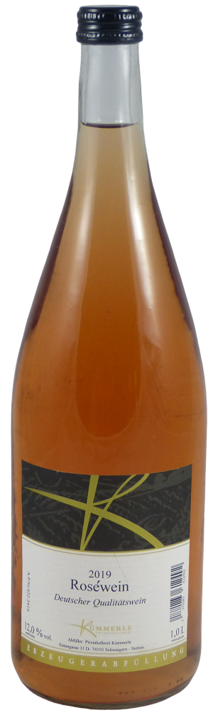 2023 Roséwein feinherb 1,0 L - Privatkellerei Kümmerle