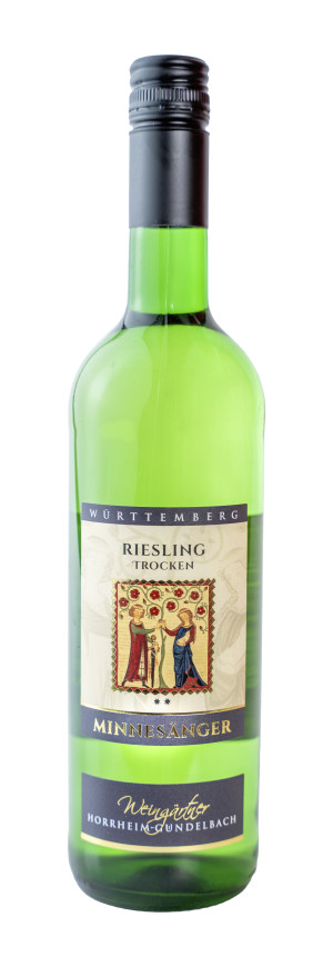 2024 Riesling trocken "Minnesänger" 0,75 L - Horrheim-Gündelbach
