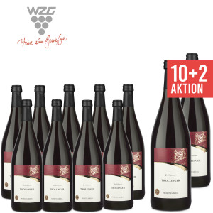 10+2 Trollinger halbtrocken 1,0 L Württemberg