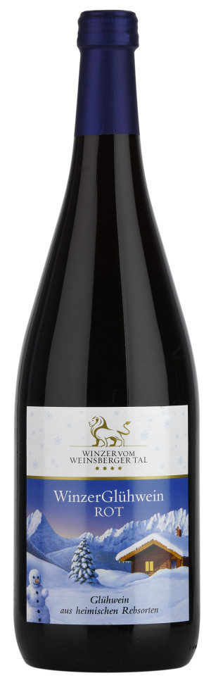 WinzerGlühwein rot 1,0 L - Winzer vom Weinsberger Tal