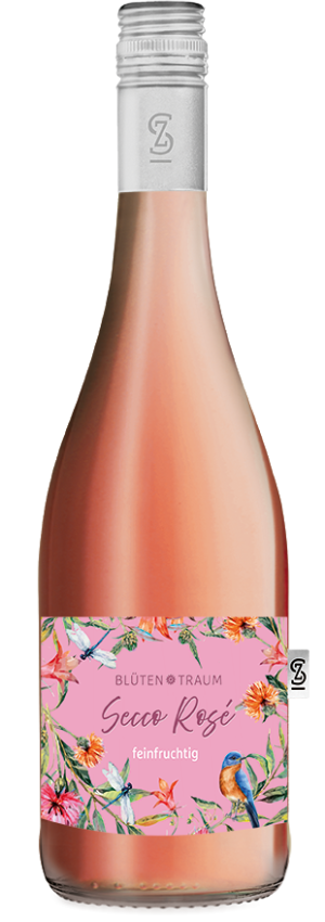Secco Rosé feinfruchtig 0,75 L "Blütentraum"