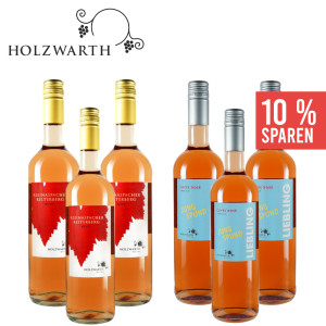 "Sommer Rosé" Weinpaket 6 x 0,75 L - Holzwarth Weine