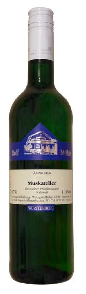 2023 Aspacher Muskateller Kabinett 0,75 L - Weingut Möhle