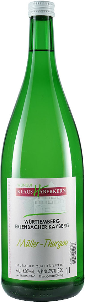 2024 Müller-Thurgau 1,0 L - Weingut Klaus Haberkern