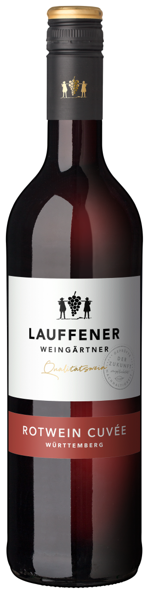 Rotwein halbtrocken 0,75 L - Lauffener Weingärtner