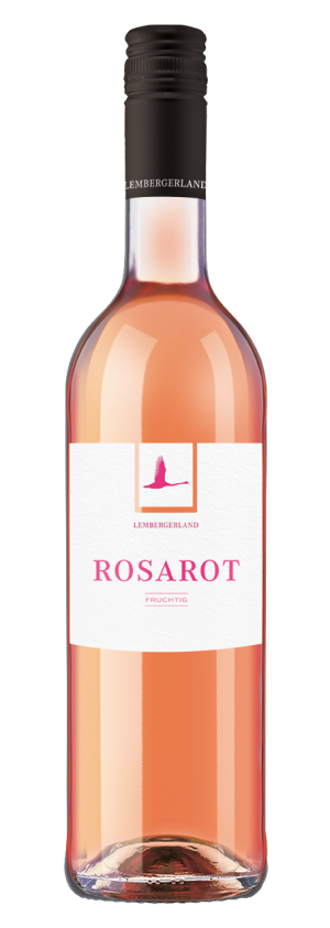 2023 "Rosarot" fruchtig Roséwein 0,75 L - Lembergerland