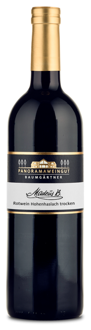 2022 Rotwein Hohenhaslach trocken "Madeus B." 0,75 L - Panoramaweingut
