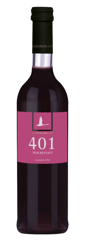 401 Roter Traubensaft 0,70 L alkoholfrei - Lembergerland