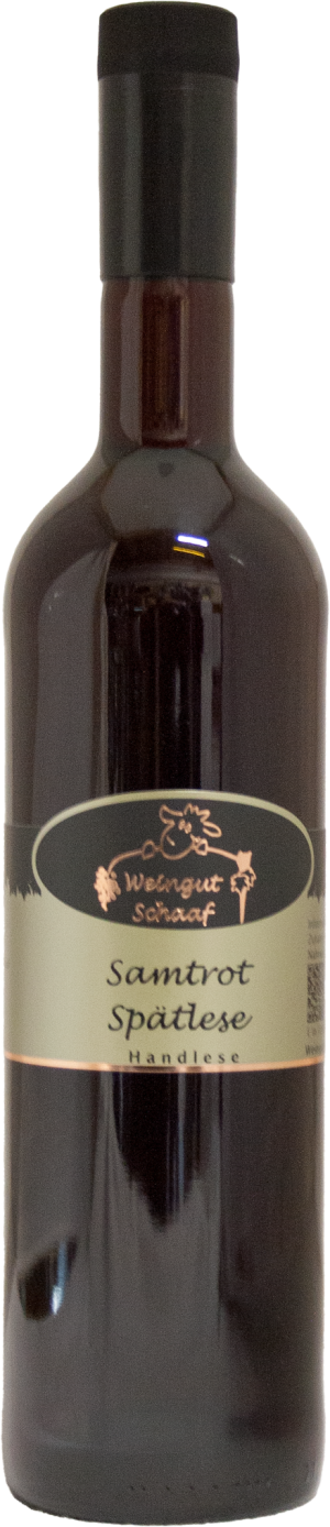 2023 Samtrot Spätlese lieblich 0,75 L - Weingut Schaaf