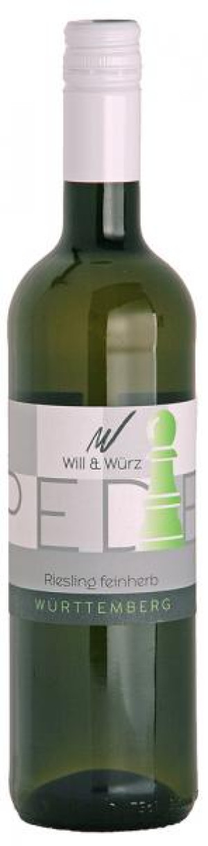2022 Riesling feinherb "Pedes" 0,75 L – Weingut Will und Würz