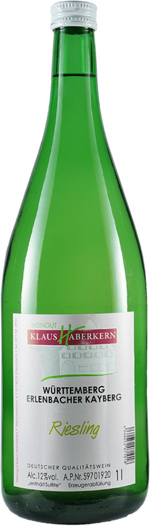2024 Riesling 1,0 L - Weingut Klaus Haberkern