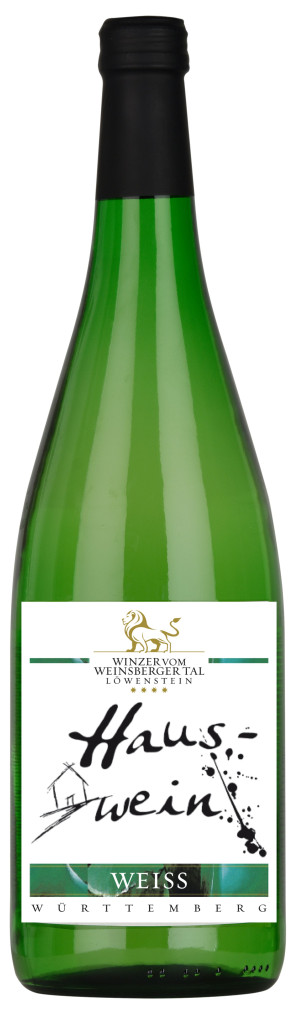 Weisswein "Hauswein" 1,0 L - Winzer vom Weinsberger Tal
