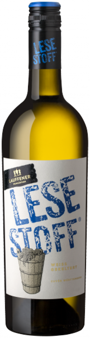 2024 "Lesestoff" weiss gekeltert 0,75 L - Lauffener Weingärtner