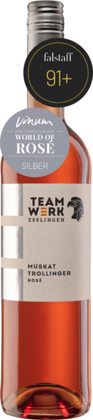 2025 Muskat-Trollinger Rosé 0,75 L - TeamWerk Esslingen