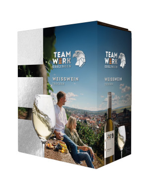 Weißwein trocken 3,0 L Bag-in-Box - Camping & Party