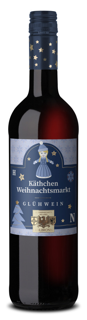 Käthchen Weihnachtsmarkt Glühwein rot 0,75 L - Genossenschaftskellerei Heilbronn