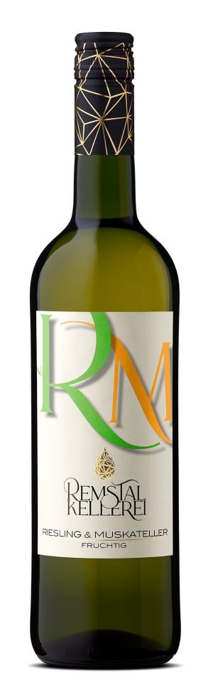 2025 Riesling mit Muskateller "RM" feinherb 0,75 L - Remstalkellerei