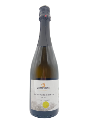 2021 Gewürztraminer Sekt extra trocken 0,75 L - Weingut Gemmrich