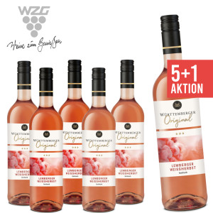 5+1 Lemberger Weissherbst feinherb 0,75 L "Württemberger Original"