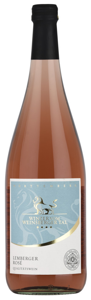 2024 Lemberger Rosé halbtrocken 1,0 L - Winzer vom Weinsberger Tal