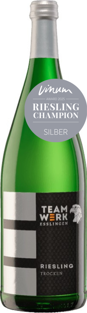 2025 Riesling trocken 1,0 L - TeamWerk Esslingen