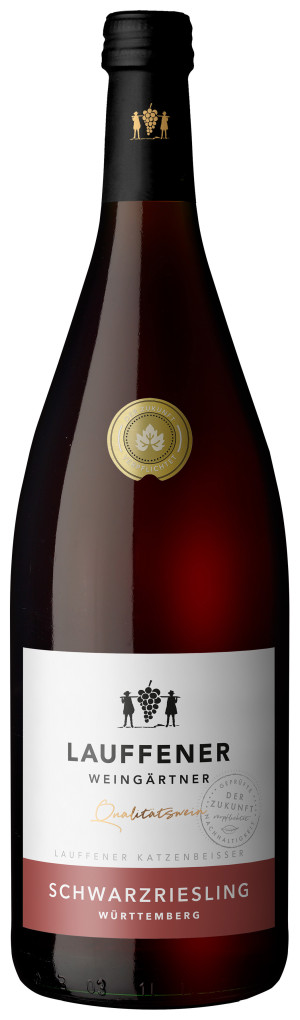 2022 Schwarzriesling halbtrocken "Katzenbeisser" 1,0 L - Lauffener Weingärtner