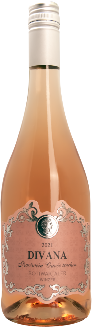 2021 DIVANA Roséwein Cuvée trocken 0,75 L - Bottwartaler Winzer