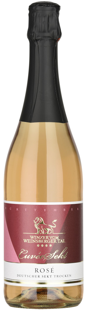 Cuvée Sekt Rosé trocken 0,75 L - Winzer vom Weinsberger Tal