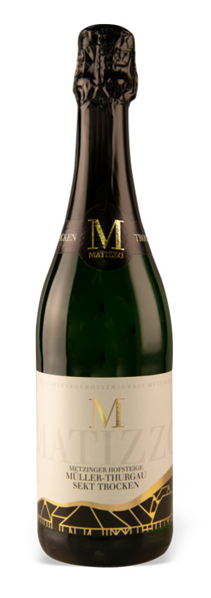 2022 Müller-Thurgau Sekt trocken "Matizzo" 0,75 L - Metzinger Hofsteige