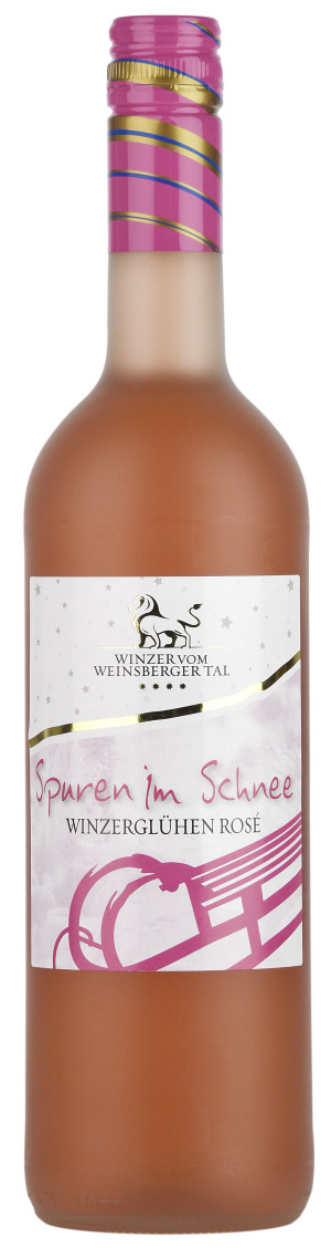 Winzerglühen rosé 0,75 L "Spuren im Schnee"