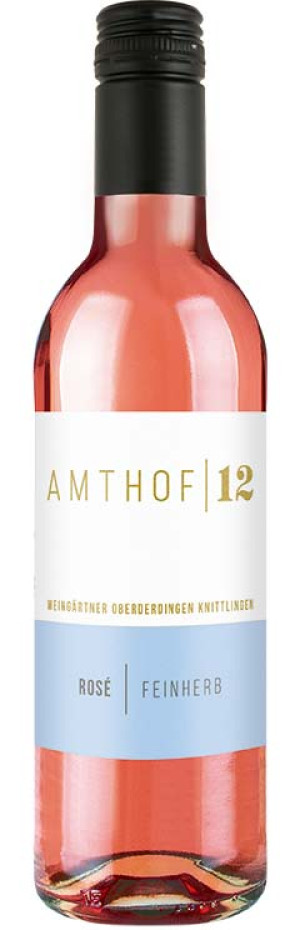 Rosé feinherb 0,25 L - Amthof 12
