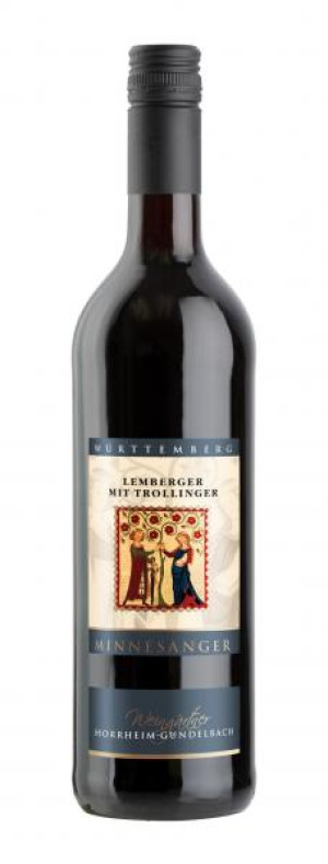 2024 Lemberger mit Trollinger "Minnesänger" 0,75 L - Horrheim-Gündelbach