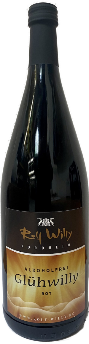 "Glühwilly" Rot alkoholfrei 1,0 L - Rolf Willy