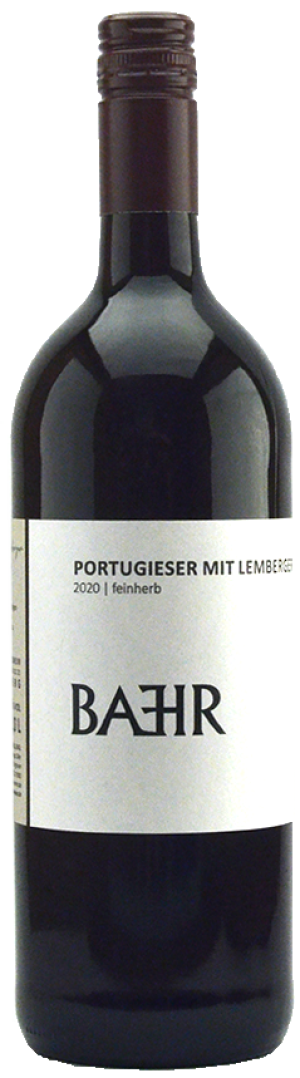 2023 Portugieser mit Lemberger halbtrocken 1,0 L - Weingut Bähr