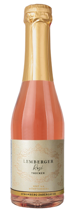 2021 Lemberger Rosé Sekt trocken 0,2 L - Stromberg-Zabergäu